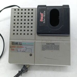 Freud CS 60 Battery Charger 7.2V-13.2V NiCad Cordless Tool Power Supply a12